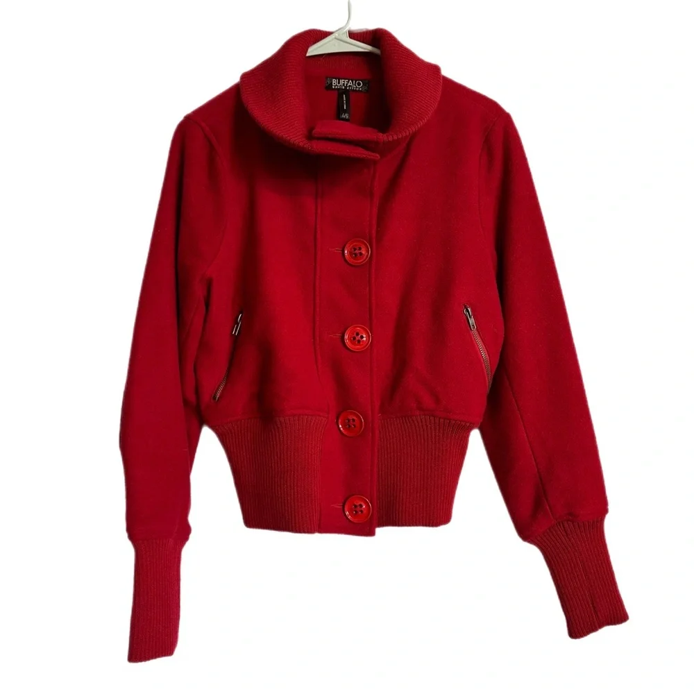 Buffalo by David Bitton Red Jacket - Picture 1 of 14